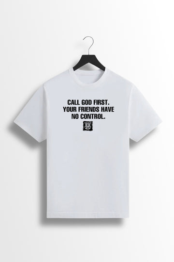 COMASUAR CALL GOD FIRST TEE