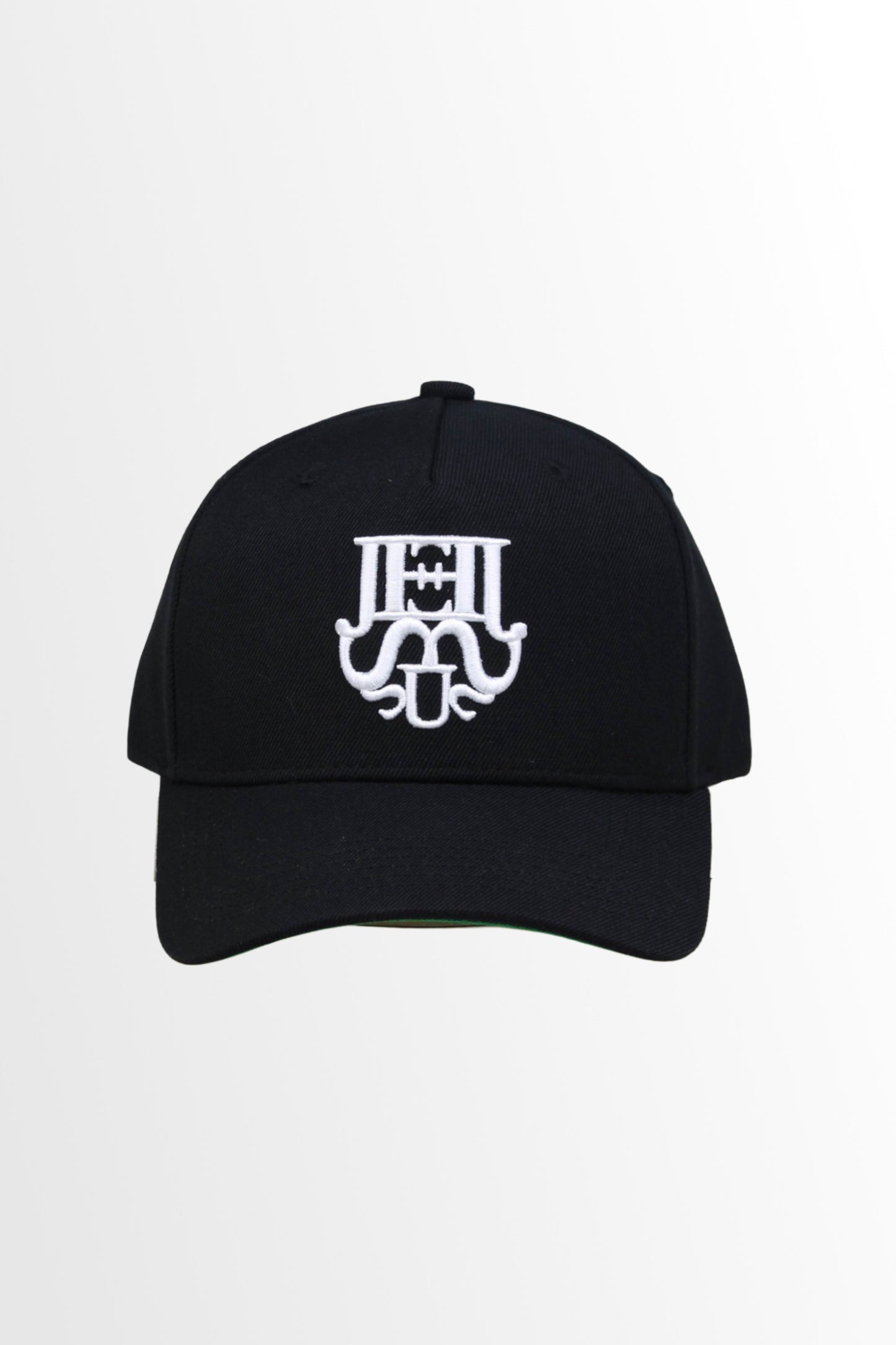 COMASUAR LOGO SNAPBACK CAP (BLACK/WHITE)