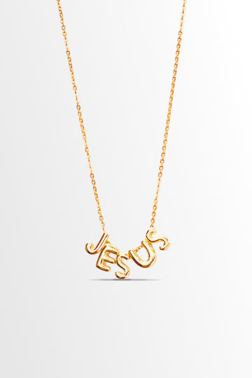 COMASUAR BUBBLE NAME OF JESUS NECKLACE